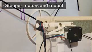 Polargraph XY Wall Draw bot with Arduino 2023