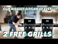 Free Giveaways! (Our biggest giveaway yet! 2 Napoleon rogue gas grills)