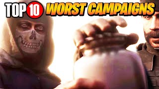 Top 10 WORST Campaigns in Cod History