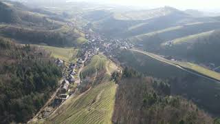 👀🌞🌲🚀 Drohnenflug oberhalb von Oberkirch-Ringelbach bei Kaiserwetter...