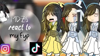 · MDZS REACT TO MY FYP · // [1/1] (bad vid)