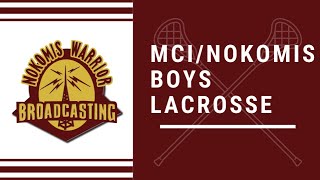 2022 Boys Varsity Lacrosse. Nokomis vs John Bapst 5-17