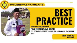 BEST PRACTICE EKONOMI PPG DALJAB LPTK UNIVERSITAS PAMULANG Angkatan 3 2023