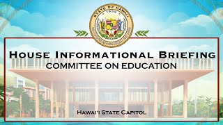 EDN Info Briefing - Thu Jan 16, 2025 @ 2:00 PM HST