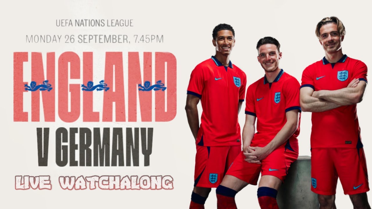 England 3-3 Germany || NATIONS LEAGUE || LIVE WATCHALONG - YouTube