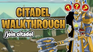 Citadel Quest Walkthrough /join citadel - AQW