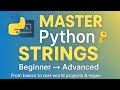 Master Python Strings | Basics to Pro with Real-World Examples (Passwords, Validation)| Coding Hives