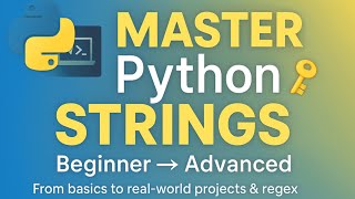 Master Python Strings | Basics to Pro with Real-World Examples (Passwords, Validation)| Coding Hives