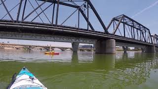 Tempe town lake kayaking