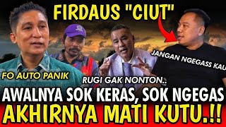 PARAH🤣AWALNYA SOK NGEGAS, FIRDAUS OIWOBO LANGSUNG CIUT \u0026 CEMAS DI TANTANG VICKY PRASETYO..