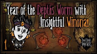 Hunting Gilded Worms With Winona! [Don't Starve Together]