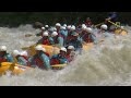 whitewater rafting at high water kicking horse river golden bc canada