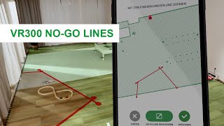 Anleitung | VR300 Saugroboter: No-Go Lines erstellen