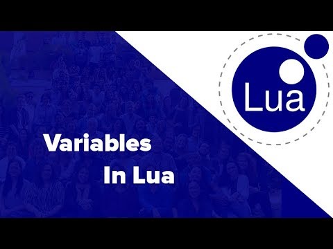 Variables In Lua Lua Tutorial 3 Youtube