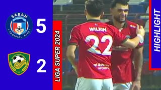 HIGHLIGHTS | SABAH FC (5)  -  (2) KEDAH FC | LIGA SUPER 2024/2025