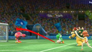 Football -Team Bowser vs Team Sonic(CPU) Mario and Sonic at The Rio 2016 Olympic Games