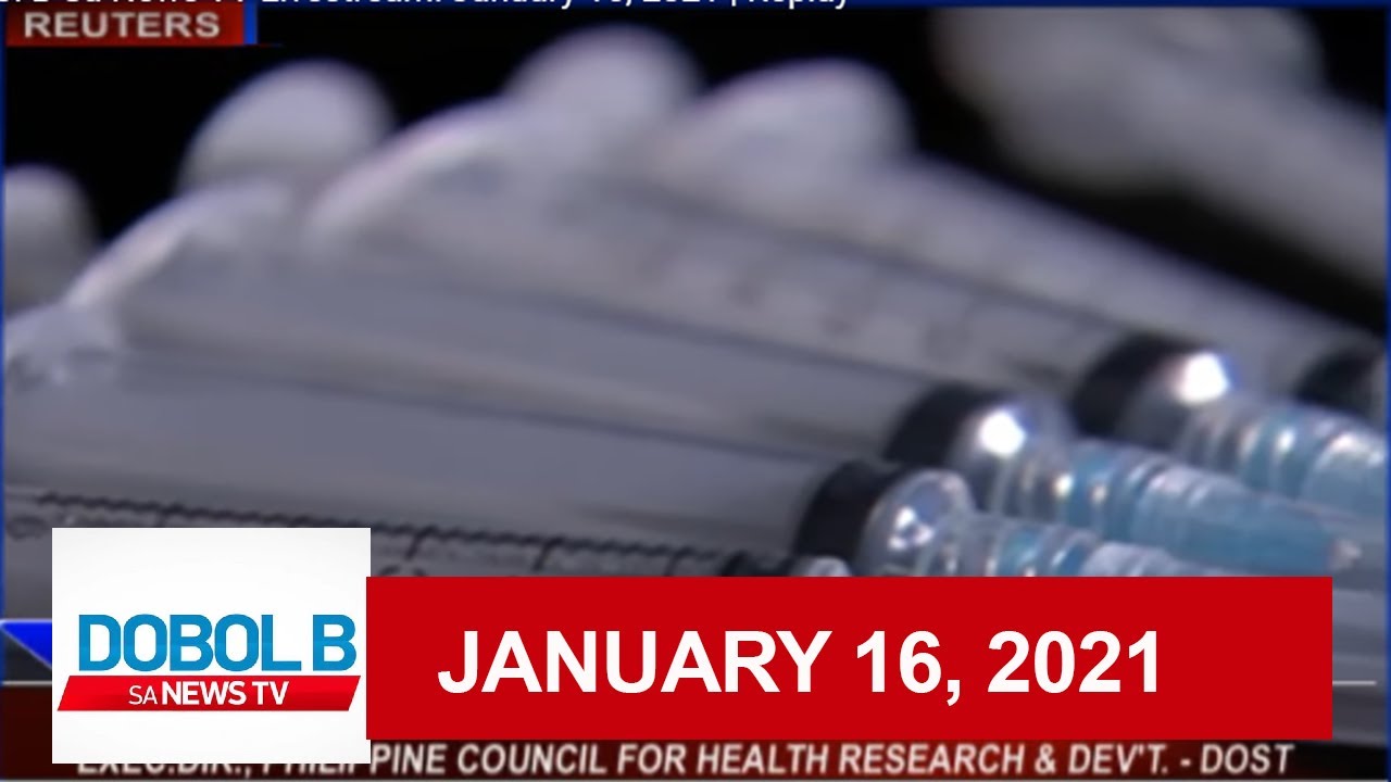 Dobol B Sa News TV Livestream: January 16, 2021 - Replay - YouTube