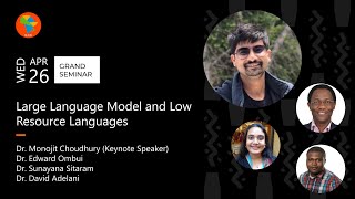 MARI Grand Seminar - Large Language Models and Low Resource Languages