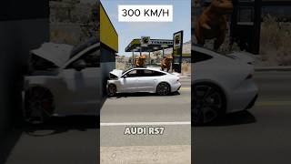 Audi RS 7 Crush Test - BeamNG.drive #shorts #beamngdrive
