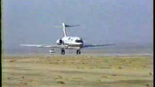 MD-87 tail strike (VMU) test