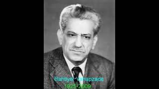 Bahtiyar Vahabzade - 'ALLAH' şiiri