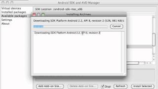 Android Developing Applications Tutorial 3 Installing Android SDK and Set up Emulator