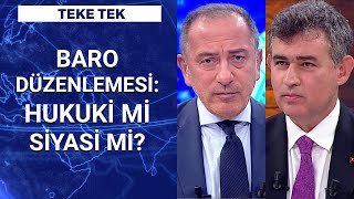 Türkiye Barolar Birliği Başkanı Metin Feyzioğlu Habertürk'te | Teke Tek - 7 Temmuz 2020