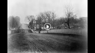 Dissecting Wheeling - National Road Looking West by Mount Calvary Cemetery