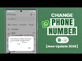 How to Change Number in WhatsApp in 2026! [Without Losing Chats]