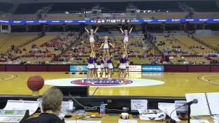 Bloomfield Cheerleaders at State Tournament