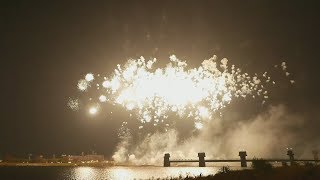 調布市花火大会(2018.10.27) / 雷のスターマイン