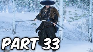 GHOST OF TSUSHIMA -  THE LAST WARRIOR MONK - Walktrough Gameplay Part 33 No commentary (PS4 PRO)