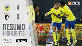Highlights | Resumo: FC Arouca 4-0 Portimonense (Liga 22/23 #17)