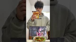 #天気の子　ベビスターラーメンサラダを再現する男　#shorts  #cooking