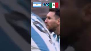 Argentina Vs Mexico 2-0 World Cup 2022 Highlights #shorts
