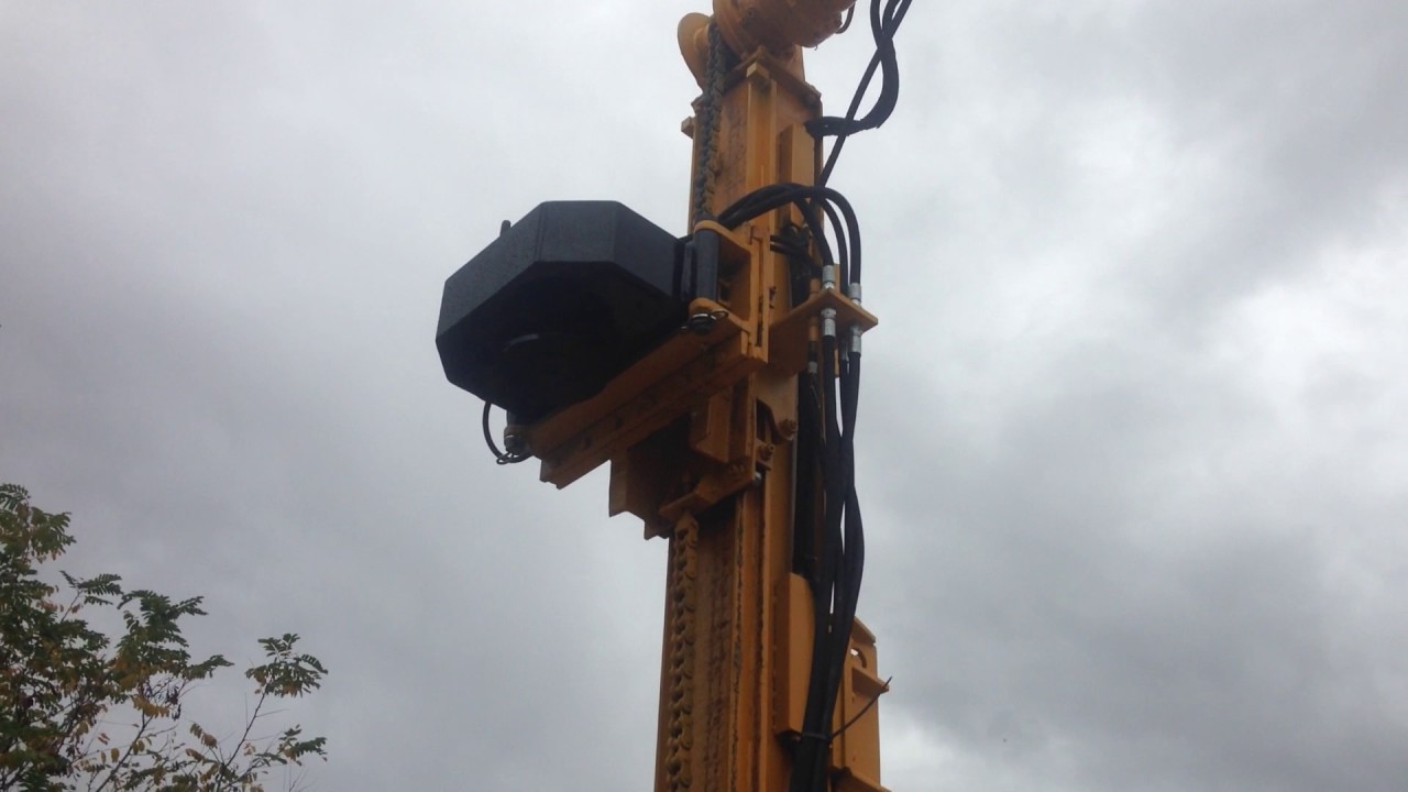 Micropiling And Anchoring Drilling Rig Tes Car Tes 40 Youtube