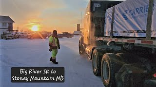 Big River SK to Stoney Mountain MB