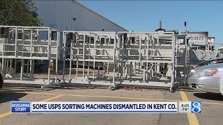 Some USPS machines dismantled in Kent Co., including one Wednesday