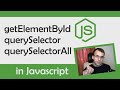 How to get DOM elements in Javascript