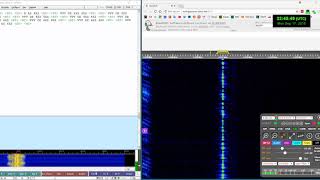 Israeli 4XZ CW number station at 4331 kHz (idling mode)