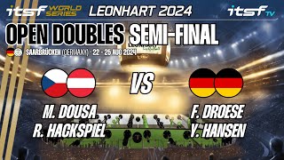 Dousa/Hackspiel vs Droese/Hansen - Semi-Final - ITSF 2024 WS Leonhart Open Doubles