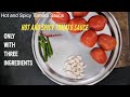 How to make the Best Tomato Sauce Fast & Fresh only with Three Ingredients #food