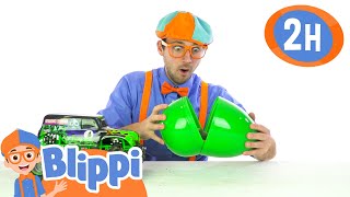 Happy Easter! Learn Colors on an Easter Egg Hunt | Blippi - Kids Playground | Educational Videos