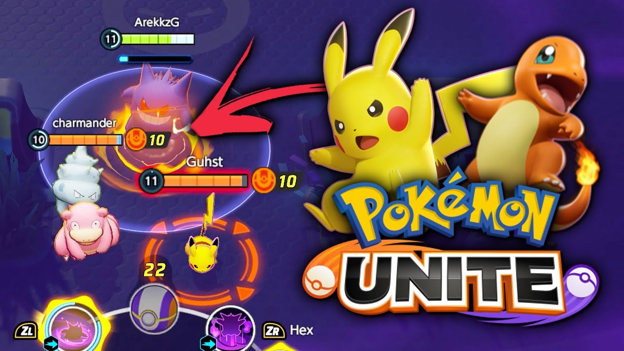 New FREE To Play Pokemon Game! POKEMON UNITE Gameplay & First ...