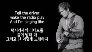 Ed Sheeran - Shape Of You (한국어 가사/해석/번역)
