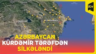 Son dəqiqə! Azərbaycanda 5 bal gücündə zəlzələ oldu