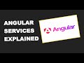 Angular Services & Dependency Injection | Angular Services Explained | Angular Services Example