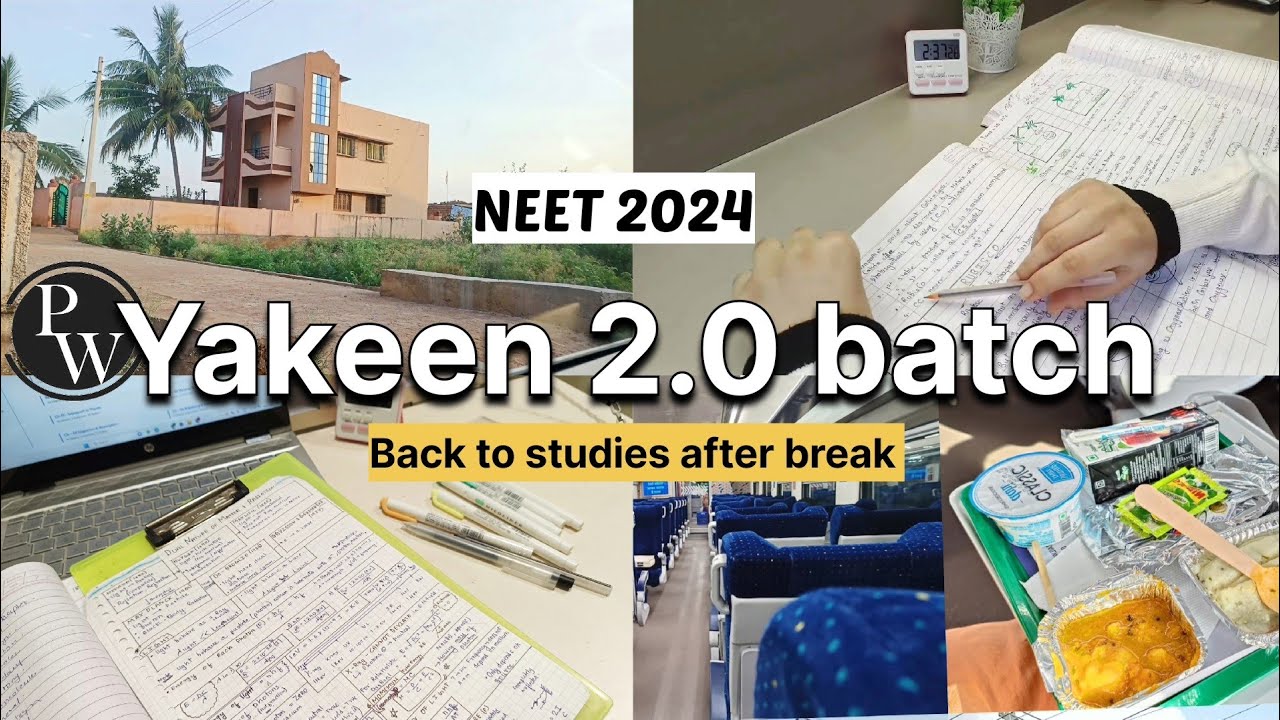 Yakeen 2.0 2024 : Neet Aspirant 2024 📚 | Back To Studies After Break # ...