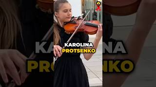 Karolina Protsenko Violin 👠 Show Must Go On 🔥 Queen #shorts #cover #violin