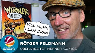 Rötger Feldmann: Brösel überarbeitet Werner-Comics